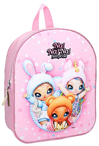 Na!Na!Na! Surprise - Mochila con diseño de texto Fancy 3D