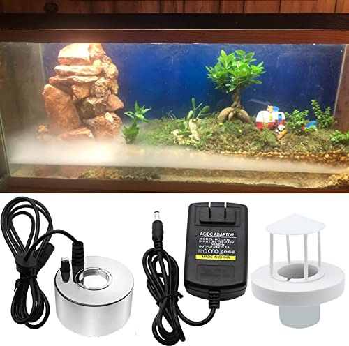 IINCOOY Humidifier Ultrasonic Mist Maker 24V Nebulizer Atomizer Head Fogger Atomizer for Garden Waterscape Pool, Water Fountain (Color : Small Mist)