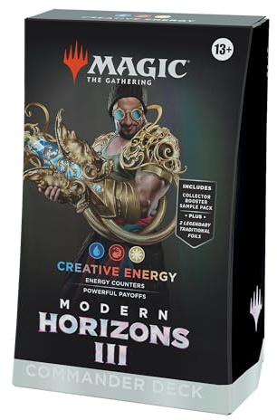 Mazo de Commander de Horizontes de Modern 3, de Magic: The Gathering - Creative Energy (Version Anglaise)