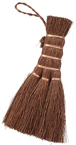 Yheonver Cepillo de limpieza natural para el hogar, cepillo de limpieza de coco, palma de seda, juego de té, cepillo de limpieza de mesa de té, 1 unidad