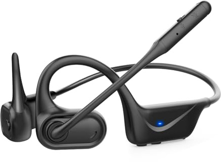 BANIGIPA Bluetooth 5.4 Headset mit Mikrofon, offene Kopfhörer mit Mikrofon
