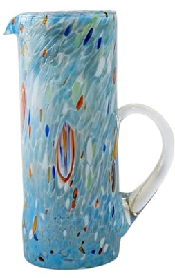 MurArt Brocca di Murano da 1000ml Collezione Tower in vetro soffiato a mano in lavorazione artigianale Made in Italy