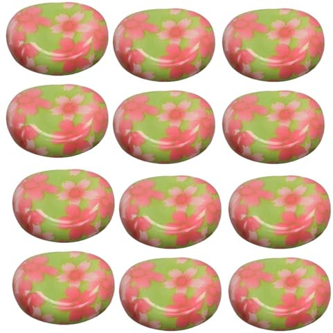 Serenitison 12PCS Keramik Säbchen Halter,Essstäbchenhalter aus Keramik im japanischen Stil,Unterglasur Stil,stäbchen Rest Sushi Essstäbchen Bank Messer Löffel Halterung,für Zuhause Küche Esstisch