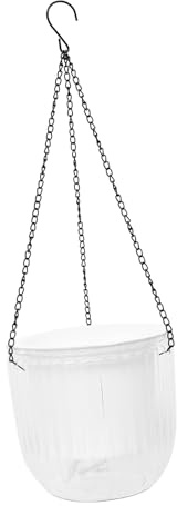 Happyyami Maceta Colgante Autoabsorbente para Interiores y Exteriores para Flores Suculentas y Sistema De Riego Automático para Oficinas y Decoración De Jardines