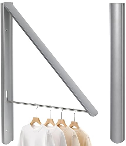 RELONGGI Kleiderhaken Klappbar Wandhaken, Silber