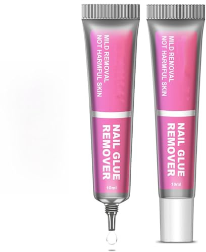Solid Nail Glue Remover - Quick-Acting Acrylic Nail Remover for Press On Nails & False Nails with Glue, Mess-Free Nail Gel Remover for Daily Nail Care False Nails Art Tools Home, No Need UV Lamp