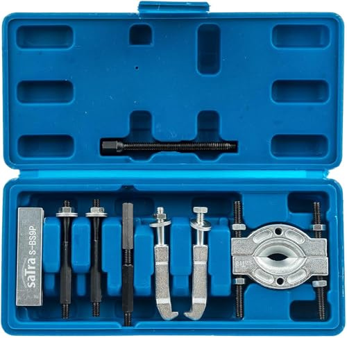 Mini-Kugellagerabzieher/Abzieher – Komplett-Set Ø15-58 mm mit Backen, Verlängerungen und Querstreben, für kleine Lager, Getriebe und einstellbare Teile