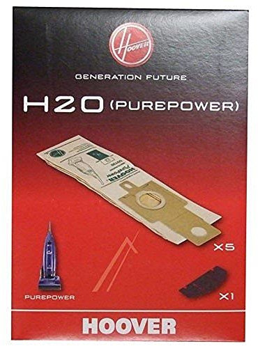 Hoover Genuine H20 Purepower Upright Replacement Bags Plus 1 Filters