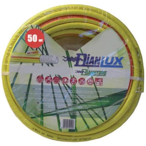 Tubo Da Giardino Giallo Dianlux Mt 50-1 (Q.tà mt 50)