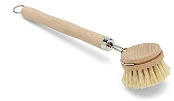 Fox Run 74906 Brosse à Vaisselle en Poils en Fibre Naturelle de Tampico, Marron, 22,9 cm