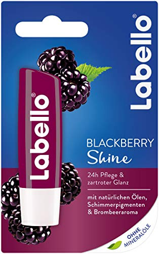 LABELLO Blackberry Shine Lip Balm, 4.8 g