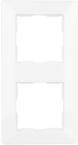REV Quadro 0236820104 2-Way Frame Socket, Frame Light Switch etc., White