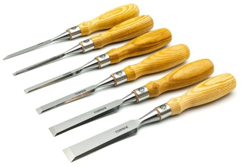 Narex Richter Meißel-Set, 6 Stück, von Woodworking Club