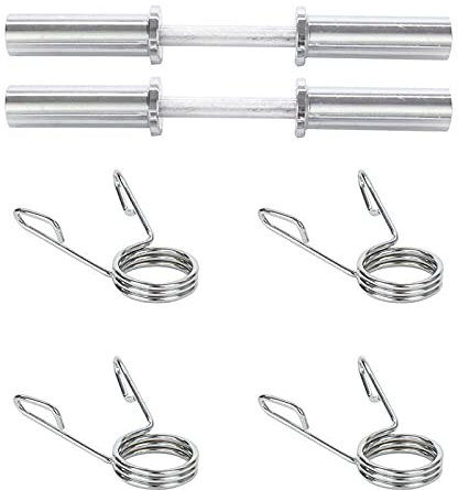 Kurzhantelstange,2er Set Länge 50 cm Ø 50 mm Anti-Rutsch verchromt & gerändelt