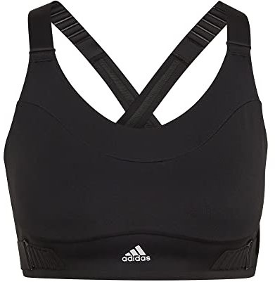 adidas Damen Limitless Sports Bra, Schwarz, M EU