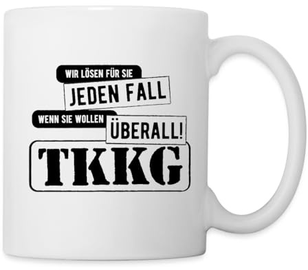 TKKG Titelmusik Logo Tasse