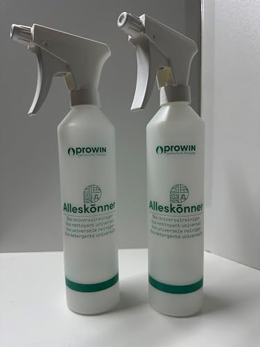 ProWIN Alleskönner Sprühflasche - Doppelpack - ohne Inhalt