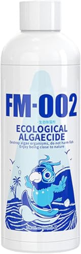 Fish Tank Water Algae Remover, Fish Tank Water Purifier,Aquarium Water Conditioner,Fish Tank Water Conditioner, For Freshwater Aquariums 300ml