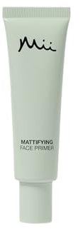 Mii Cosmetics Mattifying Shine Control Face Primer | Oil Control Base Primer | Pore Minimiser and Blurring Primer with Niacinamide | Makeup Primer for Long-Lasting Foundation Wear | 30ml