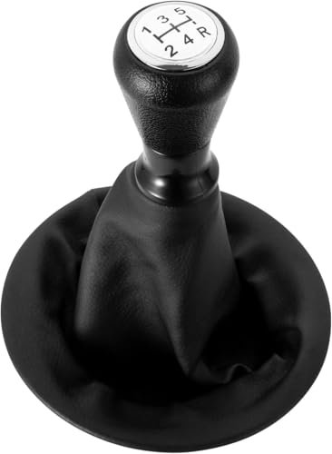 Pro-Plip Pomello del cambio con soffietto per Partner 2 Berlingo 3 MK3 cambio in pelle cromata