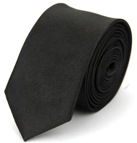 Einfarbige Business-Krawatte FüR Herren Schmale Krawatte for Männer, 5 cm, 5,1 cm, schmal, dünn, for Hochzeiten, Schwarz, Blau, Rosa, Weiß, Rot, Grün, Braun, Lila, Herren-/Damen-Krawatte FüR Herren(Co