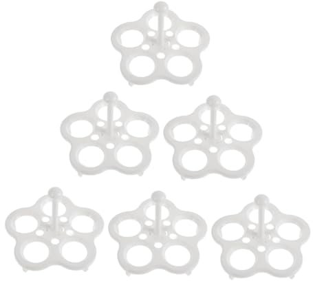 HOMSFOU 6pièces Support De Cuisson Pour Œufs à Vapeur Rack Résistant à Haute Température Pour Cuisine Accessoire Pratique Pour Cuiseur à Œufs Et Plat à Vapeur