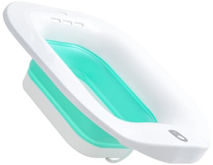 DECORNIJIA Elektrisches Sitzbad für Senioren und Schwangere aus Pp und Tpr mit Ergonomischem Design zur Schnelleren Genesung und Praktischem Toilettensitz für Bequeme Nachsorge