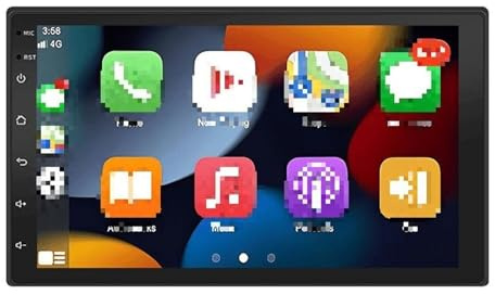 Navigation GPS pour camions Système de Navigation pour Voiture Compatible GPS écran 7 Pouces Wi-FI et Bluetooth Compatible avec pour Navara