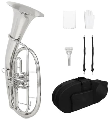 Triple flat key brass Tenor Horn professional brass instrument