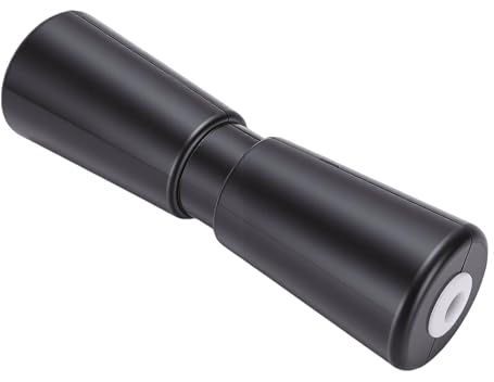 Cocoarm Rouleau de Remorque de Bateau Robuste, Butée d'arc en Caoutchouc, Rouleau de Quille Durable pour Bateaux et Yachts, Taille de 11,22 Pouces pour Une Installation Facile
