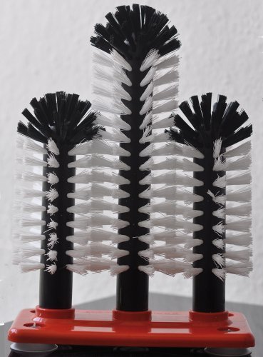 Delfin Glasreinigungsbürste, Kunststoff, 18 cm x 18 cm x 18 cm, für Glas, weich
