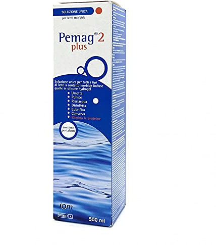 Pemag 2 Plus Soluzione Unica per Lenti a Contatto - 500ml
