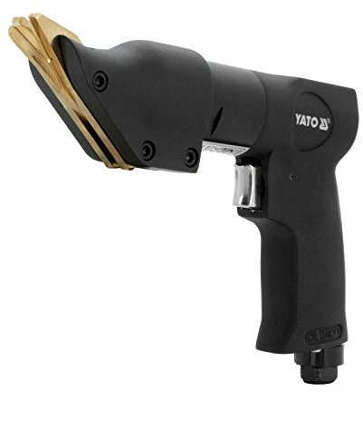 YATO Profi Druckluft Blechschere mit Pistolengriff Druckluft Blech Schere Nibbler Knabber