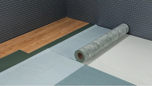 PRINZ Silent Pur Tack Trittschalldämmung mit Fixierung f. Vinyl, Schwermatte für Vinyl Böden 2,0 mm 6,5 m²