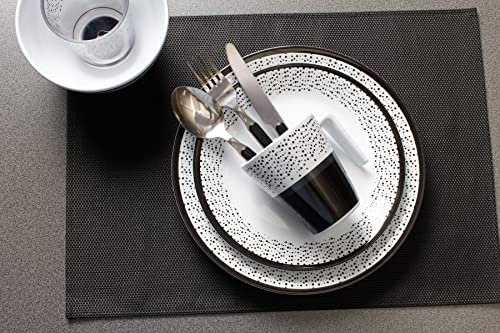 Brunner Vaisselle de Camping en mélamine Praline - 16 pièces - Antidérapante