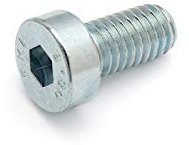 DIN 7984 Vis cylindrique à six pans creux et tête basse en acier inoxydable A2 (VPE 100 pièces), M4X8, 1