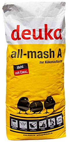deuka All-mash A Mehl mit Cocc 25 kg Kükenfutter Kükenaufzuchtfutter