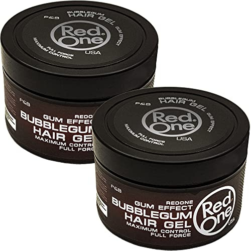 Red One Bubble Gum hårgel 450 ml uppsättning med 2 geler redone 450 ml x2