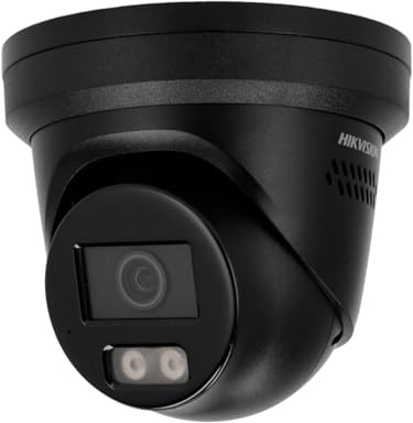 Hikvision DS-2CD2343G2-IU Professionelle Überwachungskamera mit 4 Megapixeln, Beleuchtung bis zu 30m, 2,8mm, schwarz