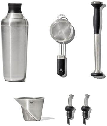 OXO Steel 6-teiliges Barzubehör-Set