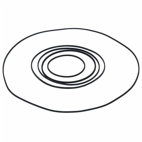 Correa transmisión 30 Uds Universal 30-120mm Mezcla Cinta de Cassette máquina cinturón Surtido cinturón común para grabadoras para DVD Drive