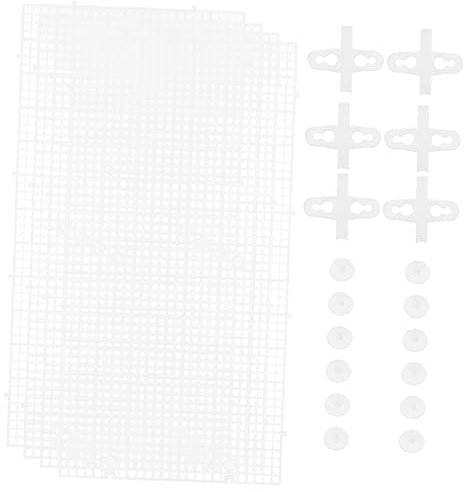 BESPORTBLE 4pcs Transparent Aquarium Divider Fish Tank Isolation Grid Cups Mesh Divider for Breeding and Separating Fish for Aquatic Tanks