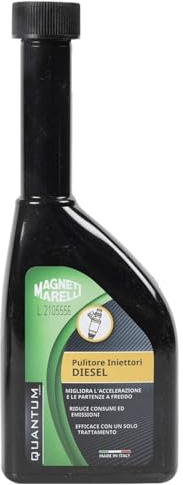 FEI FAN Pulitore Iniettori Diesel, Migliora L'Accelerazione e Le Partenze a Freddo. Riduce Consumi Ed Emissioni. Efficace con Un Solo Trattamento 250ml (unità)
