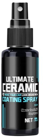 Sigillante in ceramica per auto | Riparazione graffi e soluzione per la cura – Sigillante lucido a lunga durata per diverse superfici come finestre, per la pulizia 'auto, viaggi