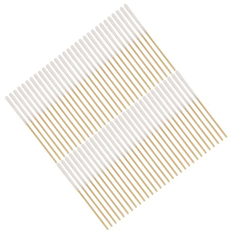 LIFKOME 60 piezas Bastoncillos de Algodón Largos Unidades para Maquillaje y Limpieza Facial Algodón Suave Absorbente Pelusas Accesorios Prácticos para y Cuidado Personal