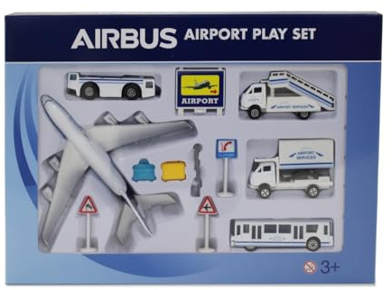Limox Airbus A380 Flughafen-Kit, Airbus A380, Flugzeug, Jungen, Unisex, Maßstab 1:144