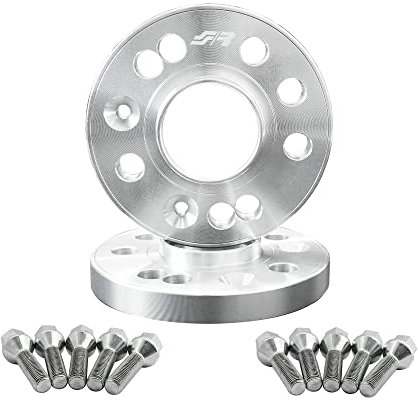 SIMONI RACING DR013/B7 Distanziali Ruote da 20mm con 10 bulloni a testa conica da 50mm 12x1,5 Chiave 19