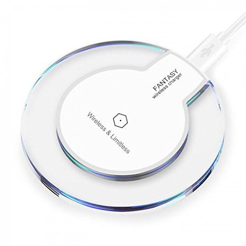 AMEEGO Fantasy Wireless Charger, Qi Standard Ultra-Slim Wireless Charging Pad For Apple iPhone 8/8 Plus, iPhone X, Galaxy Note 8, Samsung S8/S7/S6, Nexus 4/5/6/7, and More Qi Enabled Device