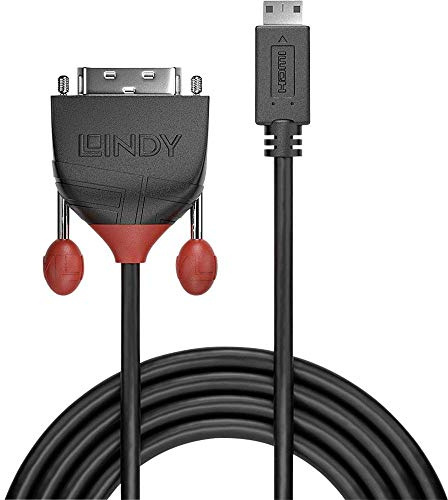 Lindy 36283 Câble Mini HDMI vers DVI-D 3 M