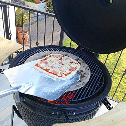 YNNI KAMADO TQPSA Pelle à pizza universelle à poignée courte 67 cm Accessoire barbecue Four Grill